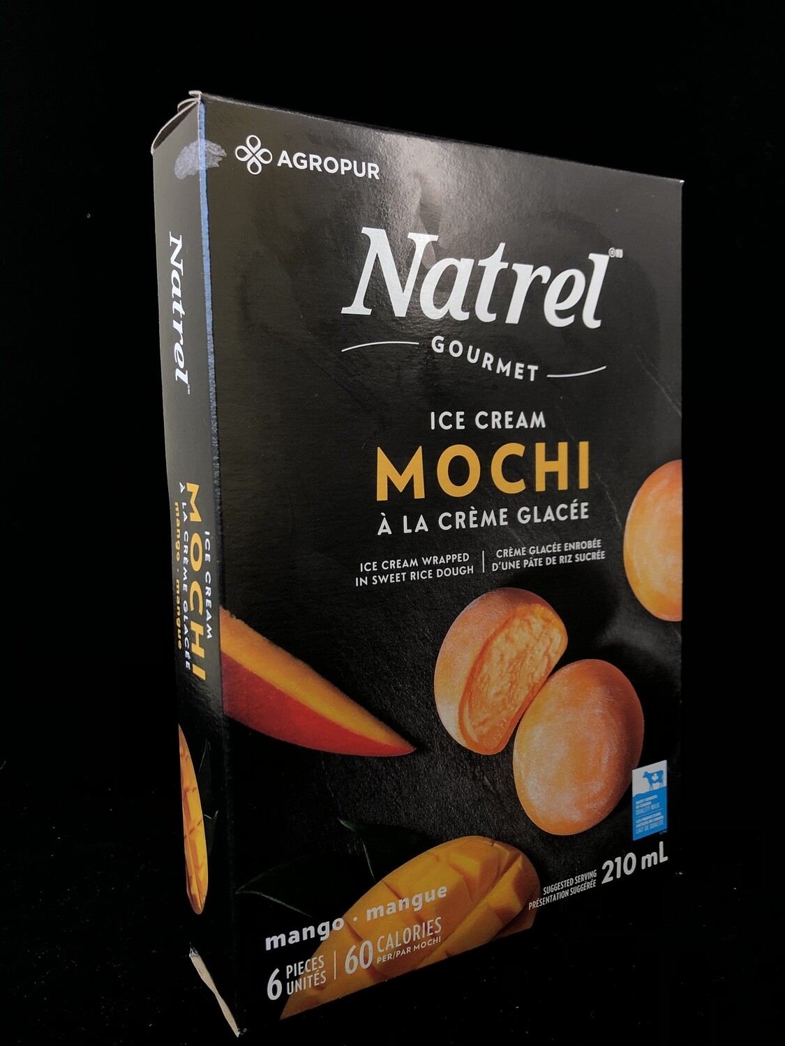 Natrel Mochi (Mango, 6 piece) 大福冰淇淋 芒果
