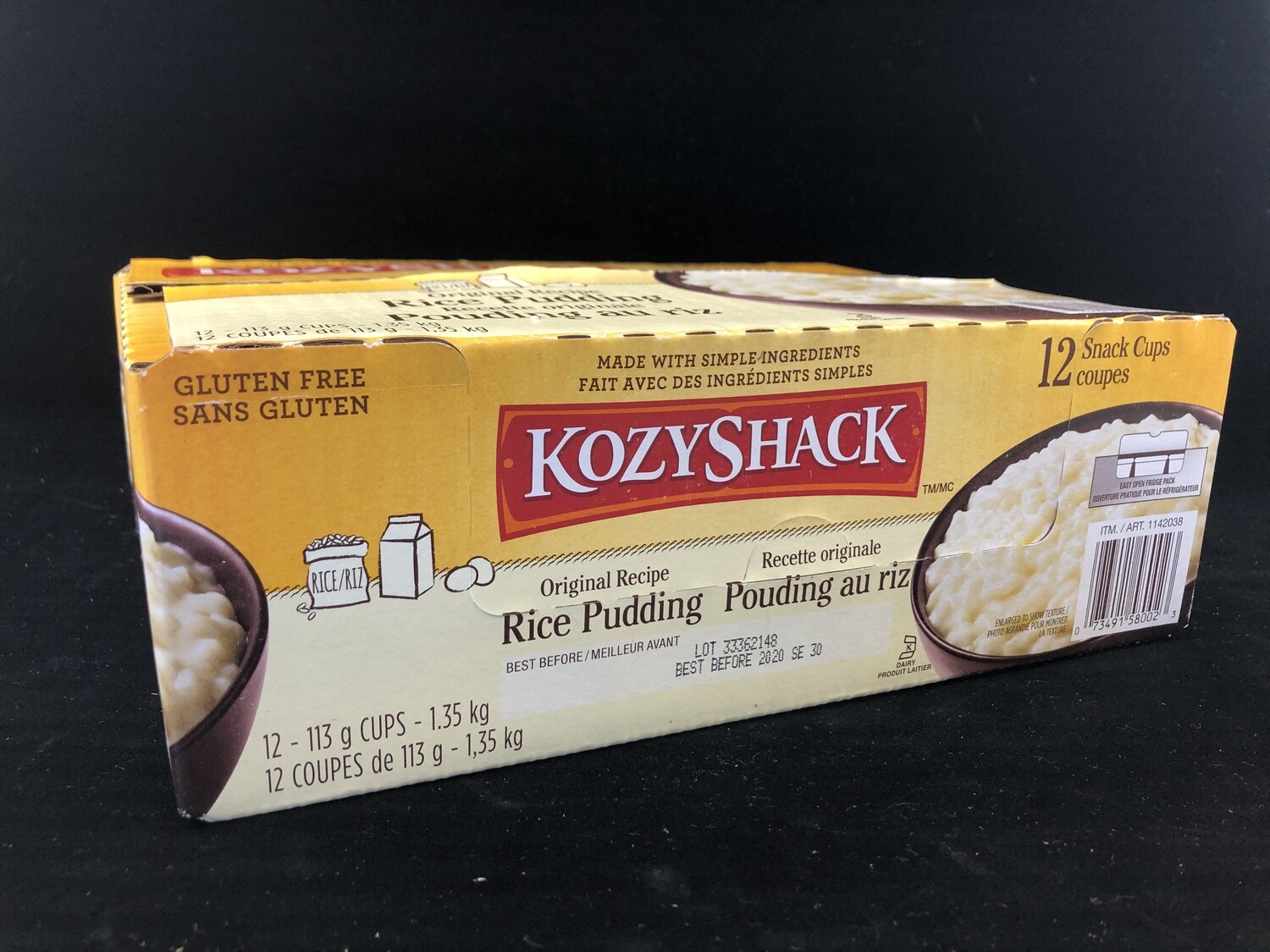 Rice Pudding 113g*12 米布丁