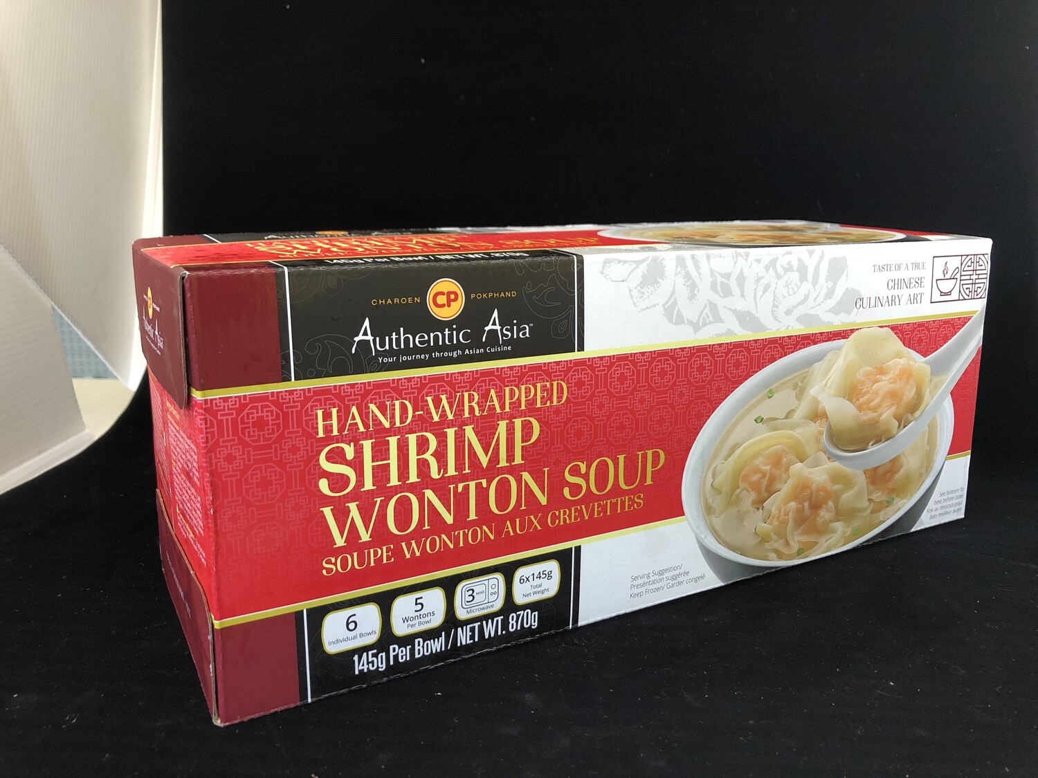 Hand Wrapped Shrimp Won Ton Soup 145g*6 虾肉馄饨汤