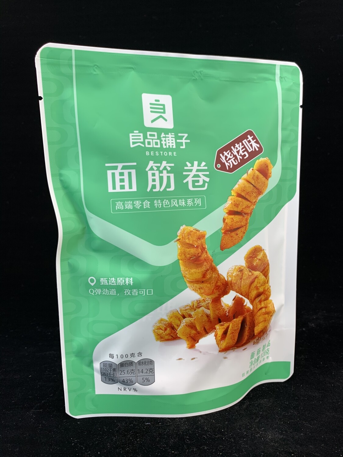 Z Baked Gluten Roll (BBQ Flavor) 120g良品铺子面筋卷