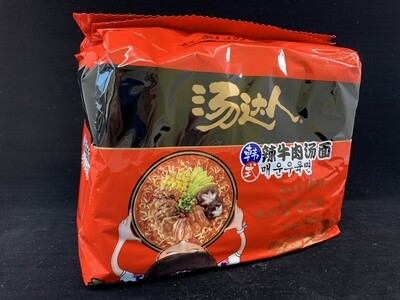 Z Instant Noodles (Korean Spicy Beef Style) 130g*5 汤达人韩式辣牛肉面