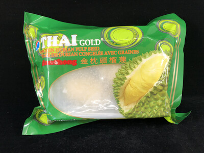 THAI Gold Frozen Durian Pulp Seed 金枕头榴莲