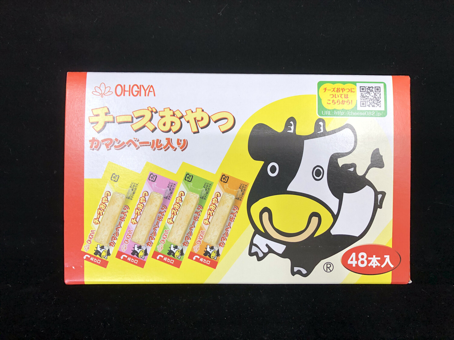 Ohgiya Snack Camemberi Cheese  48 pack日本扇屋鳕鱼奶酪条