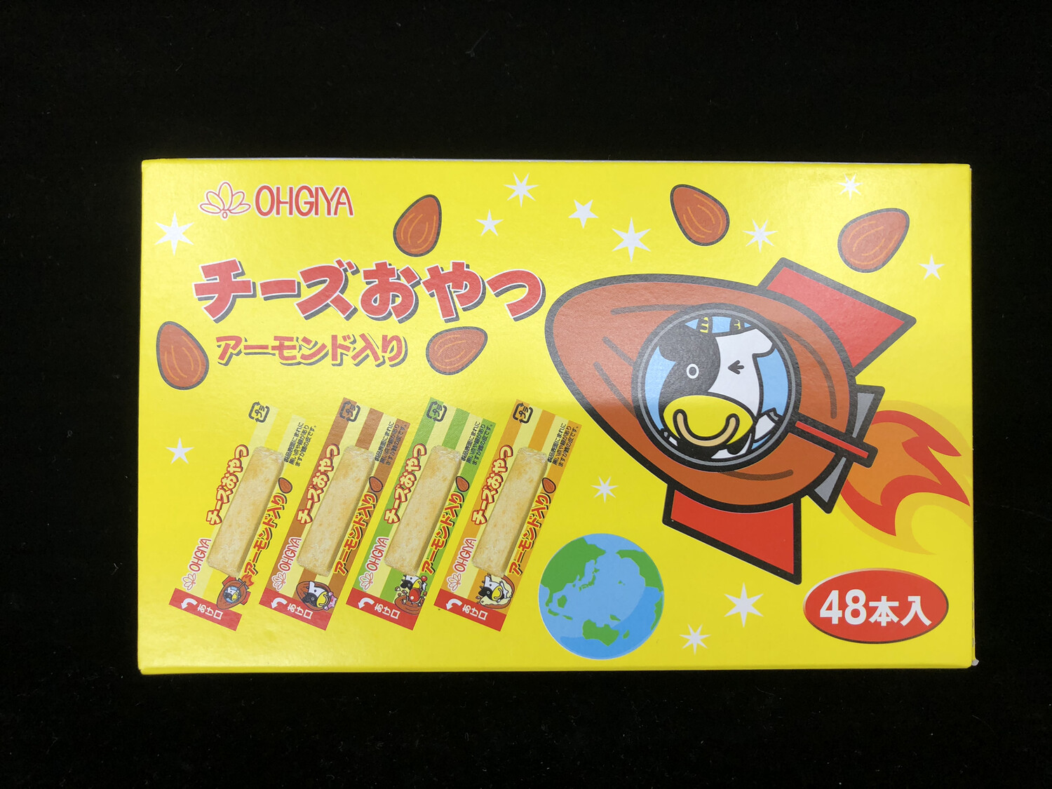 Ohgiya Snack Almond Cheese (48 pack) 日本扇屋杏仁奶酪条