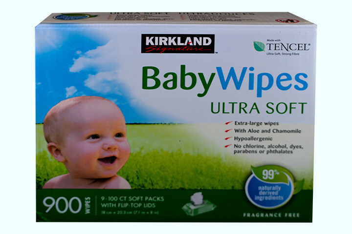 Kirkland Baby Wipes (900 wipes) 婴儿湿巾 (箱)
