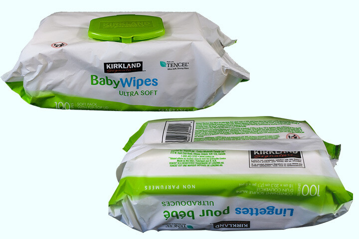 Kirkland Baby Wipes (100 wipes) 婴儿湿巾 (包)