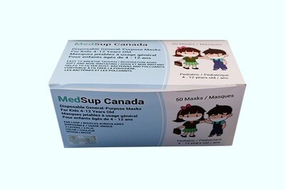Disposable Kids Mask (50 pack) 儿童口罩50个装