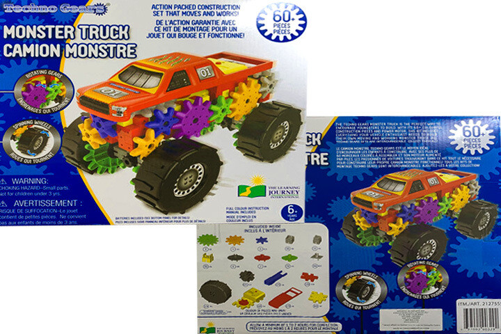 Techno Gears Monster Truck 组装怪兽车