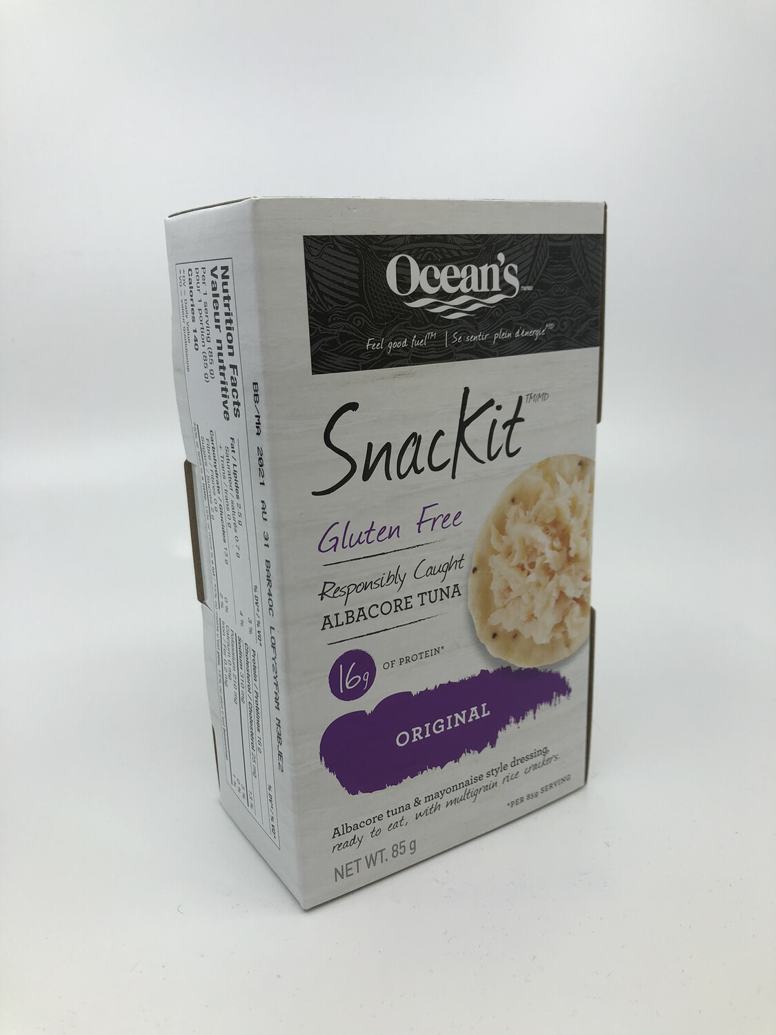 Snack it Albacore Tuna (gluten free) 85g 金枪鱼饼干