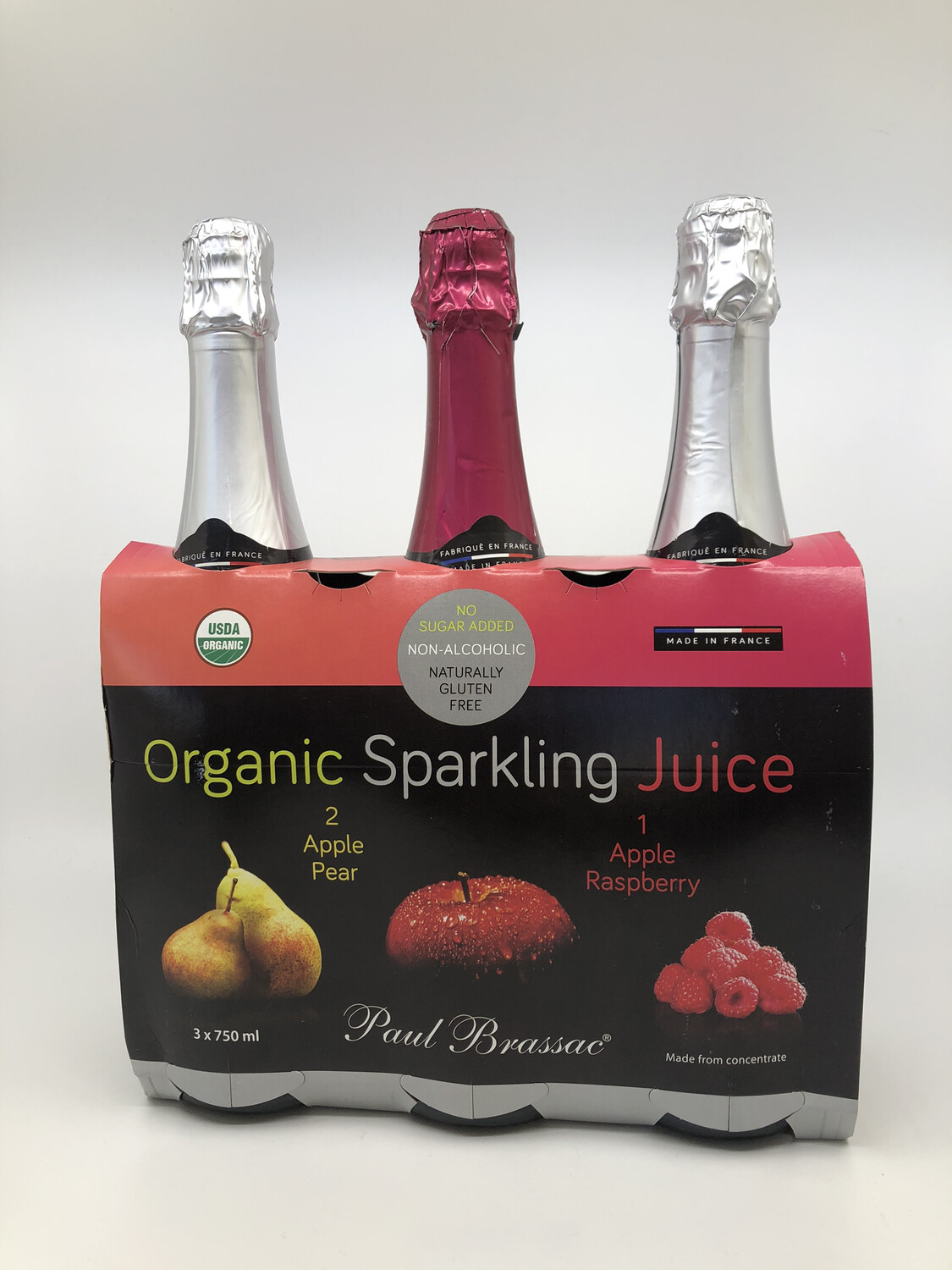 Organic Sparkling Juice (3*750ml) 起泡果汁