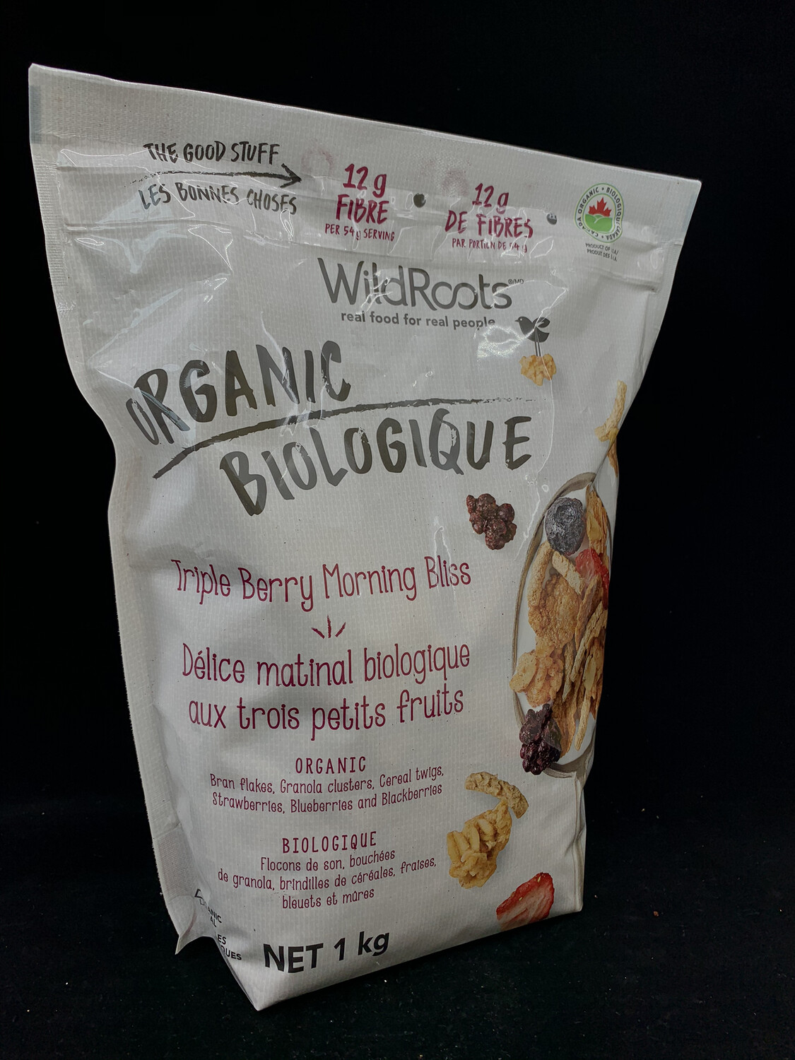Organic Triple Berry Morning Bliss 1kg 有机莓子麦片