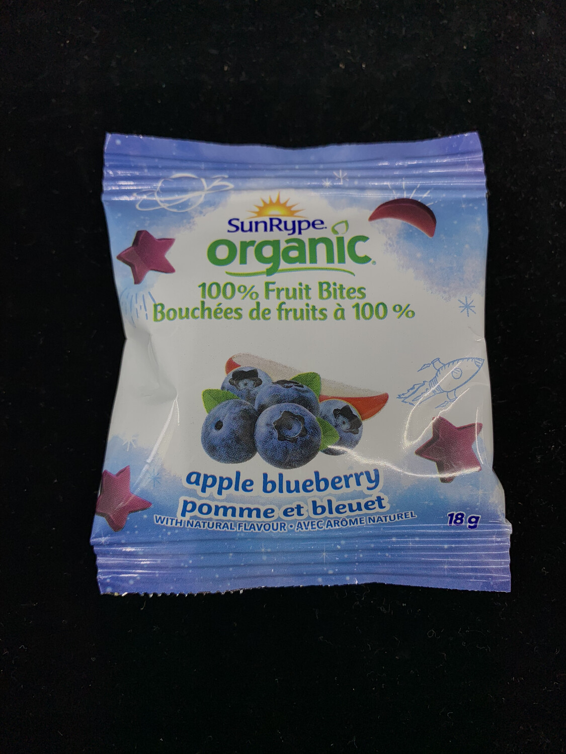 SunRype Organic Fruit Bite (Blueberry *1) 有机蓝莓豆 （袋）