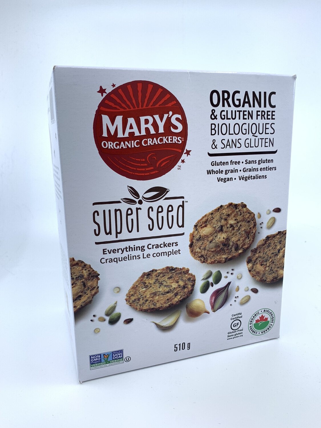 Mary&#39;s Organic Crackers (Super Seeds, 510g) 有机超健康种子脆饼