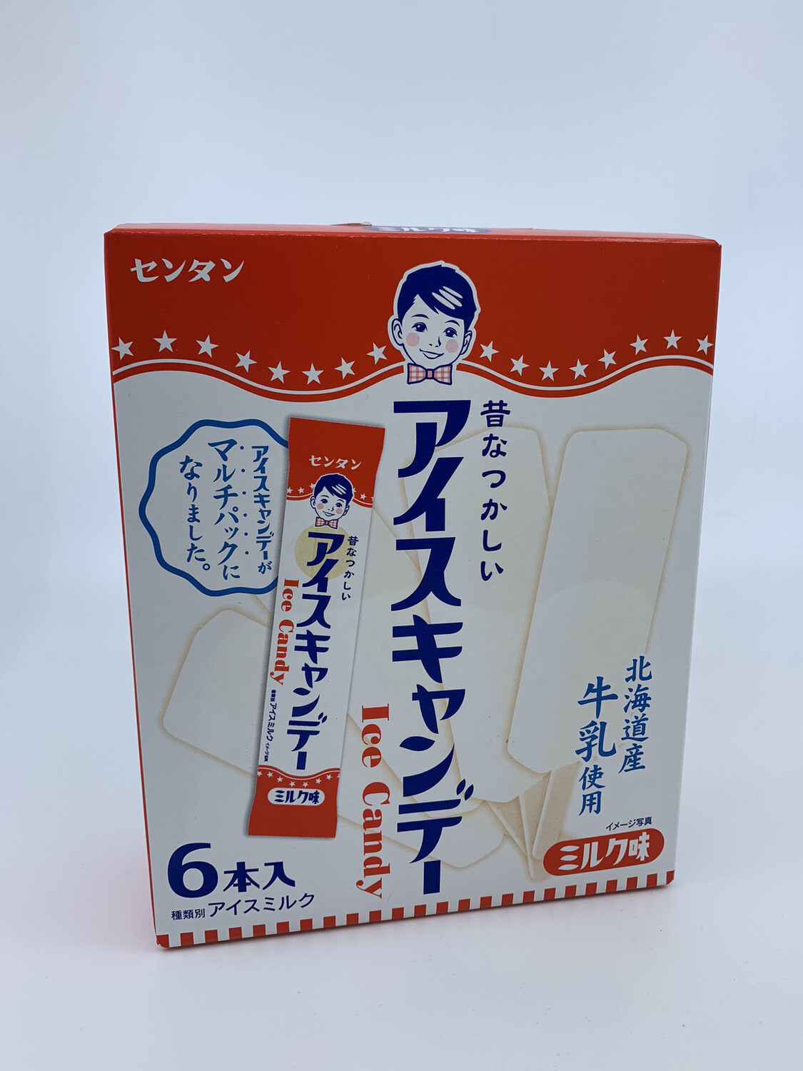 Milk Candy Ice Bar (6 pack) 北海道奶糖冰棒6支装