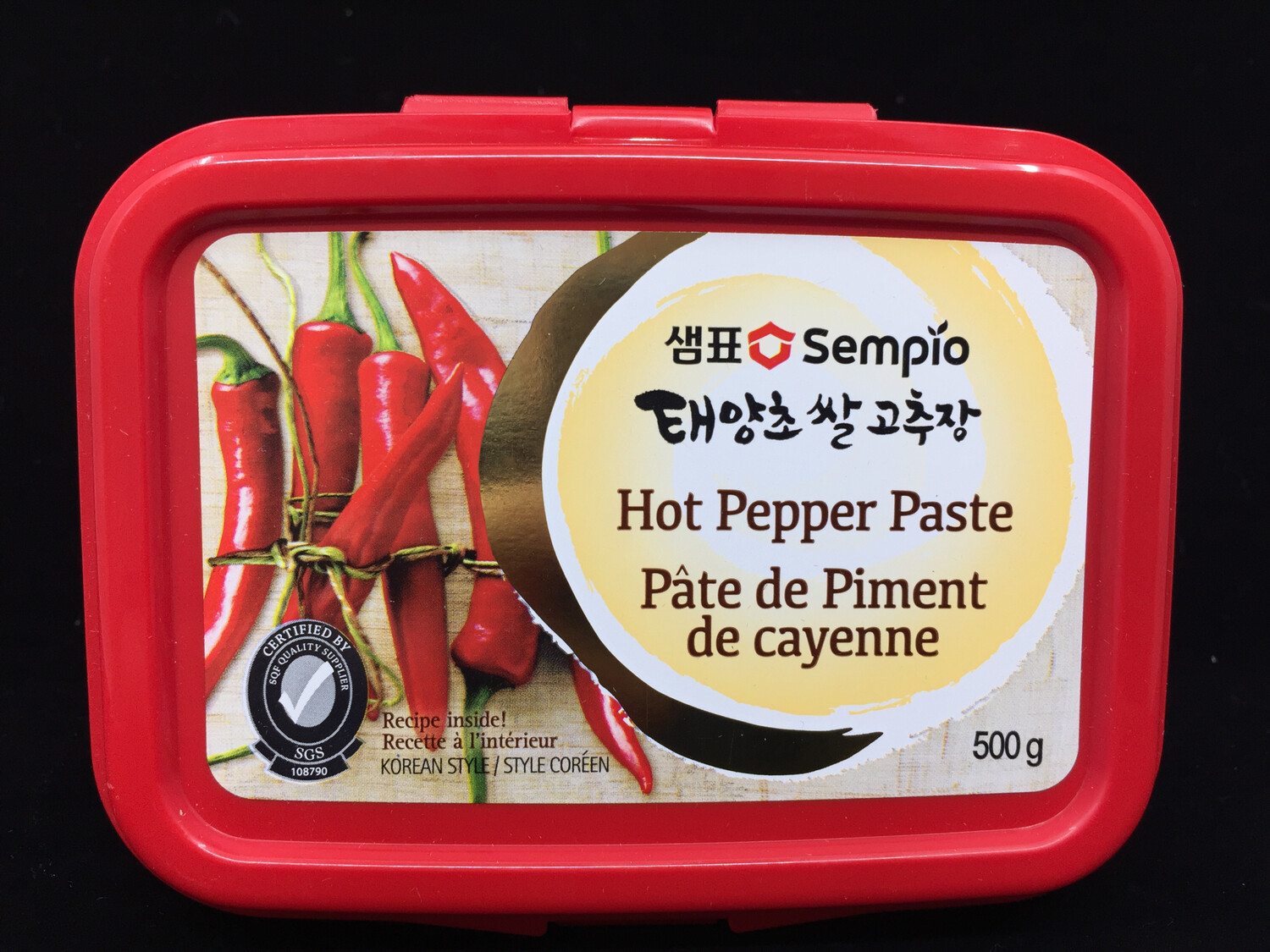 SF HOT PEPPER PSTE 500G 泉字紅辣椒醬