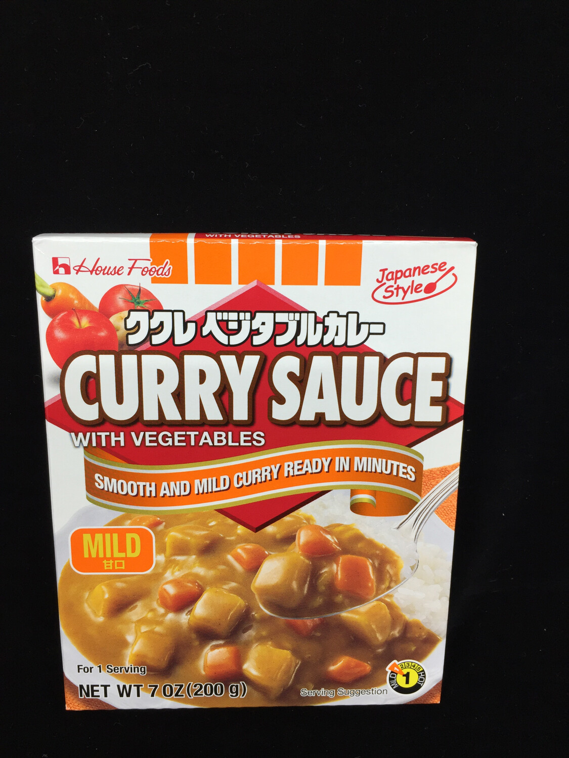 SF HOU VEG CURRY SAU MILD 210G 好侍蔬菜咖哩醬