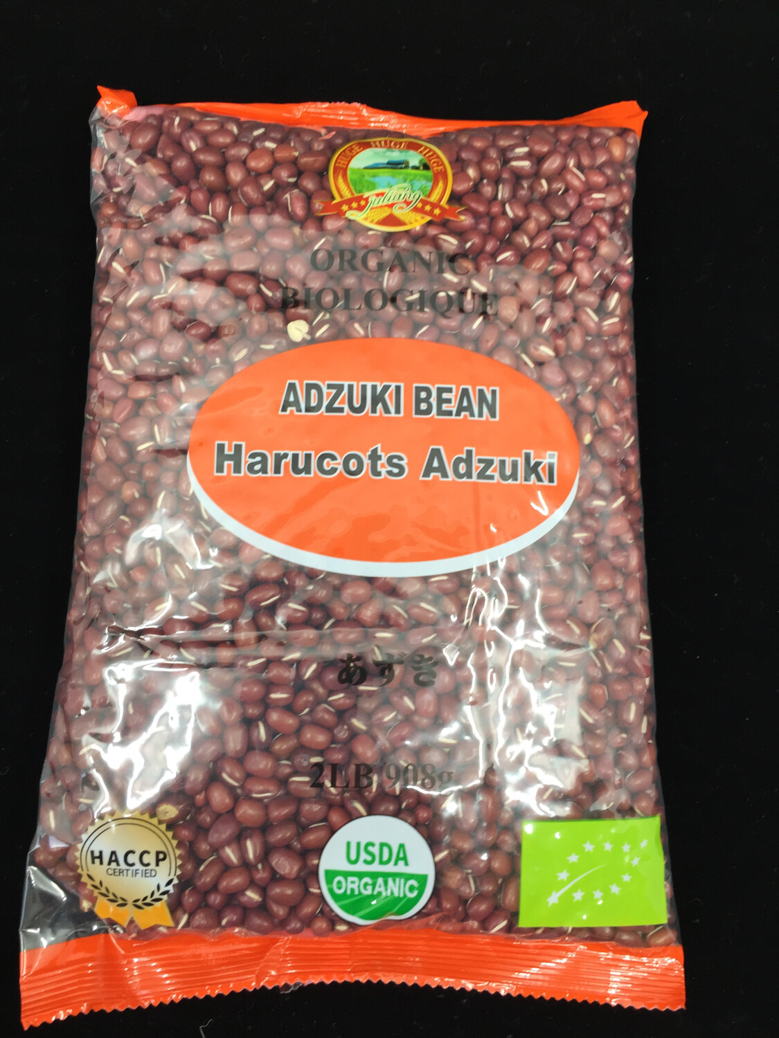 SF JL ORG ADZUKI BEAN 908G 有機紅小豆