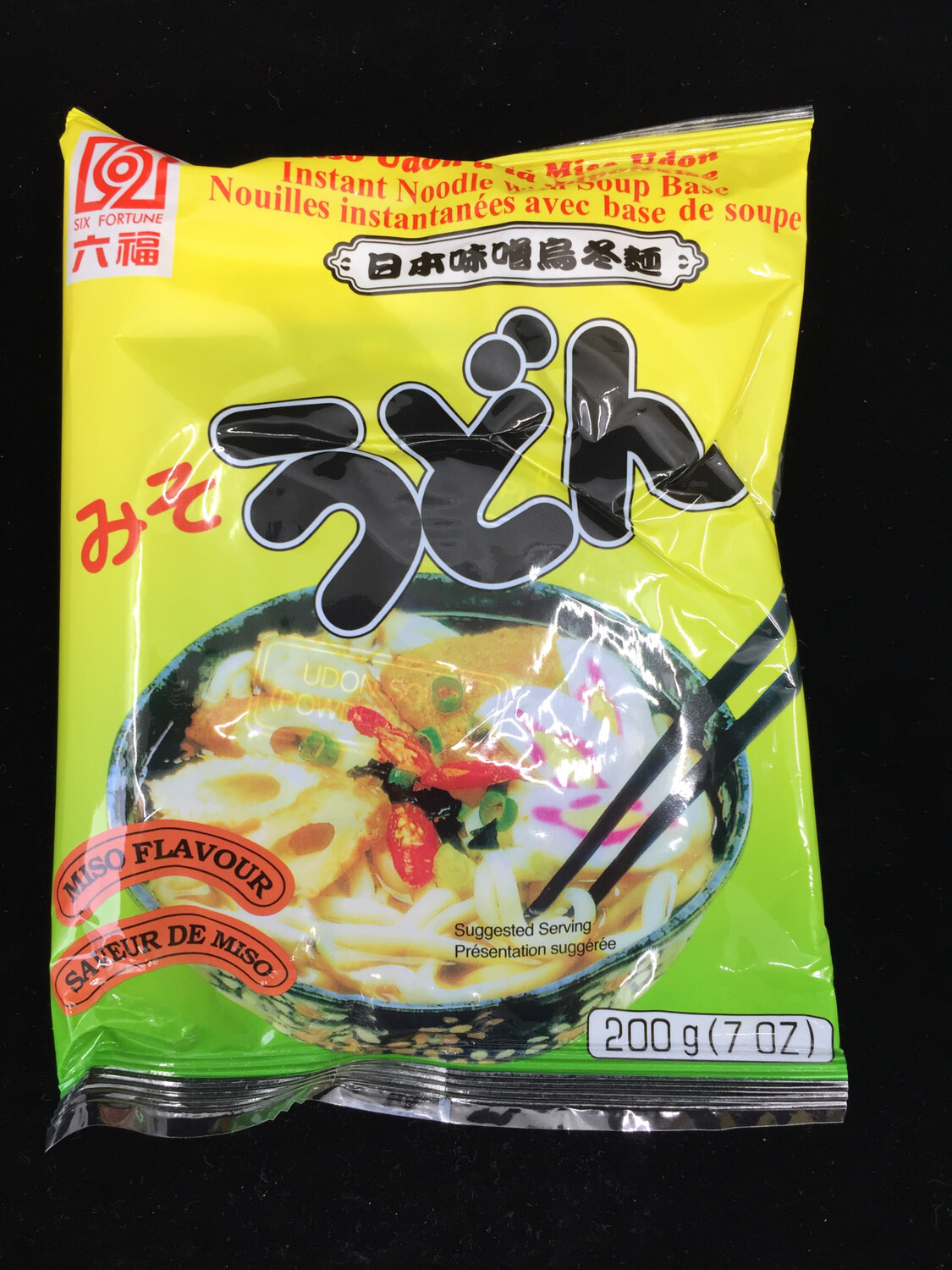 SF UDON-MISO 7OZ  六福烏冬麵-味噌