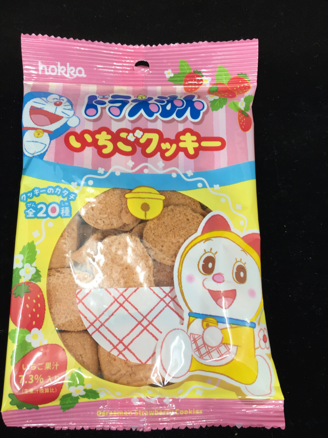 Z Doraemon strawberry cake北陆法子叮当猫草莓饼干 (60g)