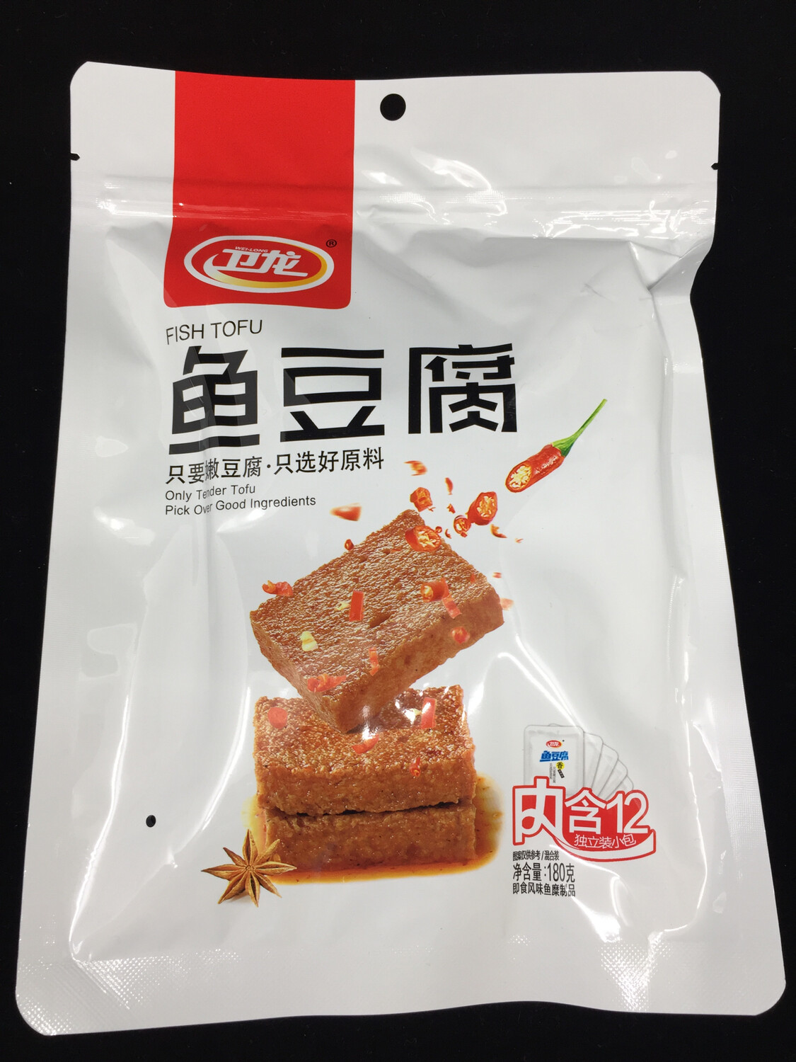 Z Spicy fish tofu卫龙鱼豆腐 (180g)