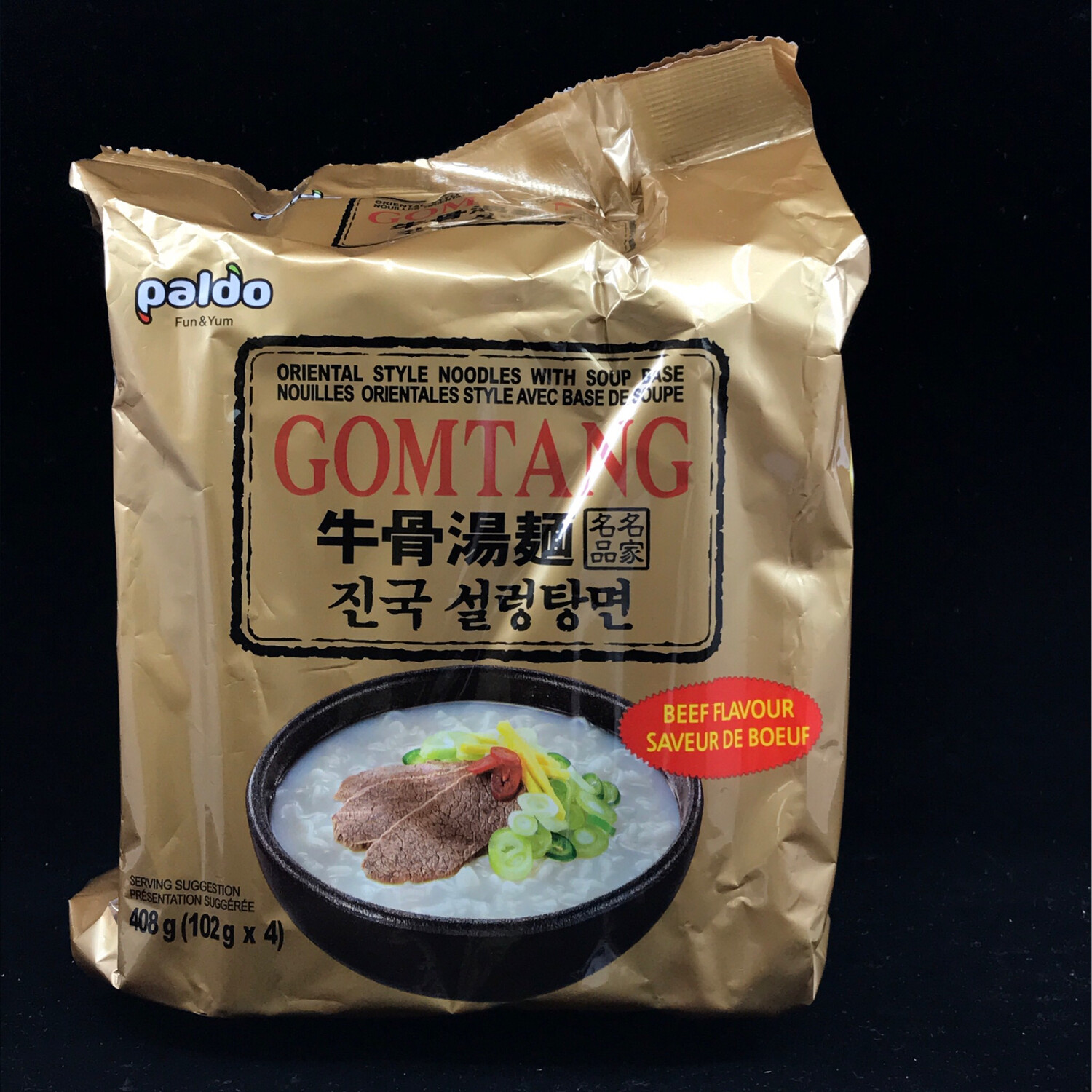 SF PAL GOMTANG CUP NDLE 102G 八道牛骨湯麵