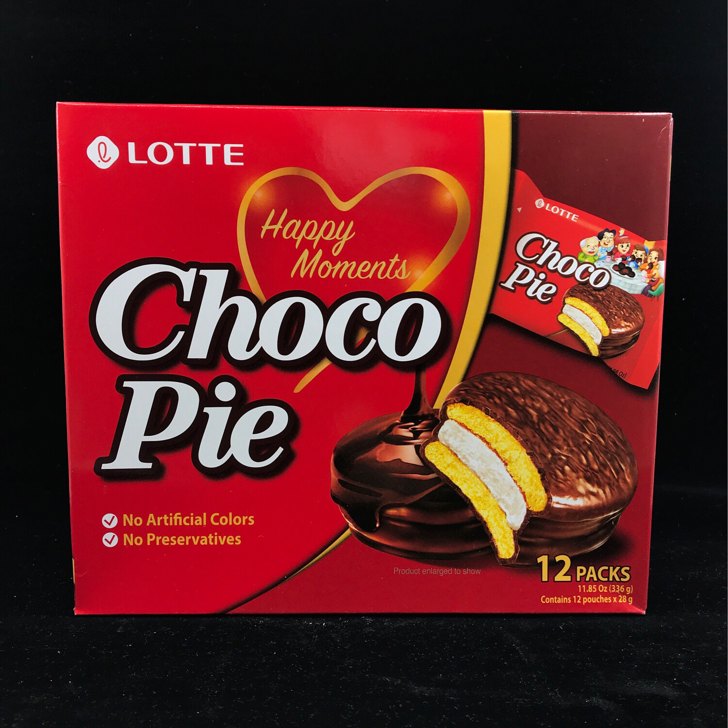 SF Lotte Choco Pie12PC336G 乐天巧克力派