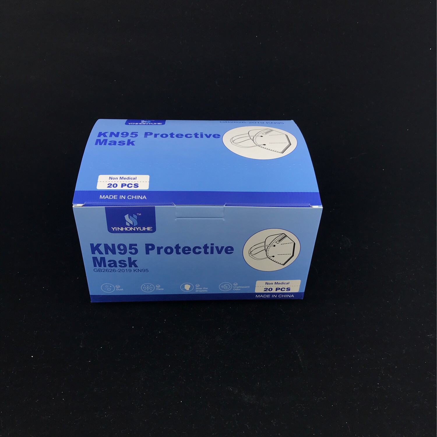 KN95 Protective Mask KN95 口罩独立包装（20pc）