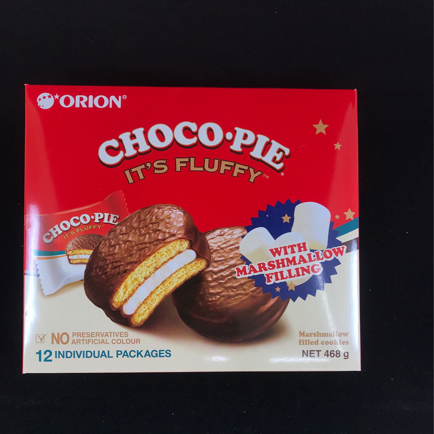 Orion Choco Pie, 12 x 39.58 g 好丽友派