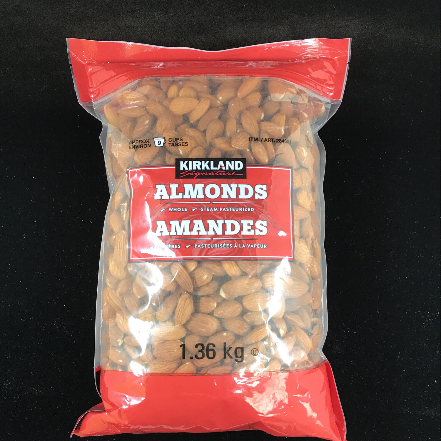 KS Whole Almonds 杏仁（1.36kg）