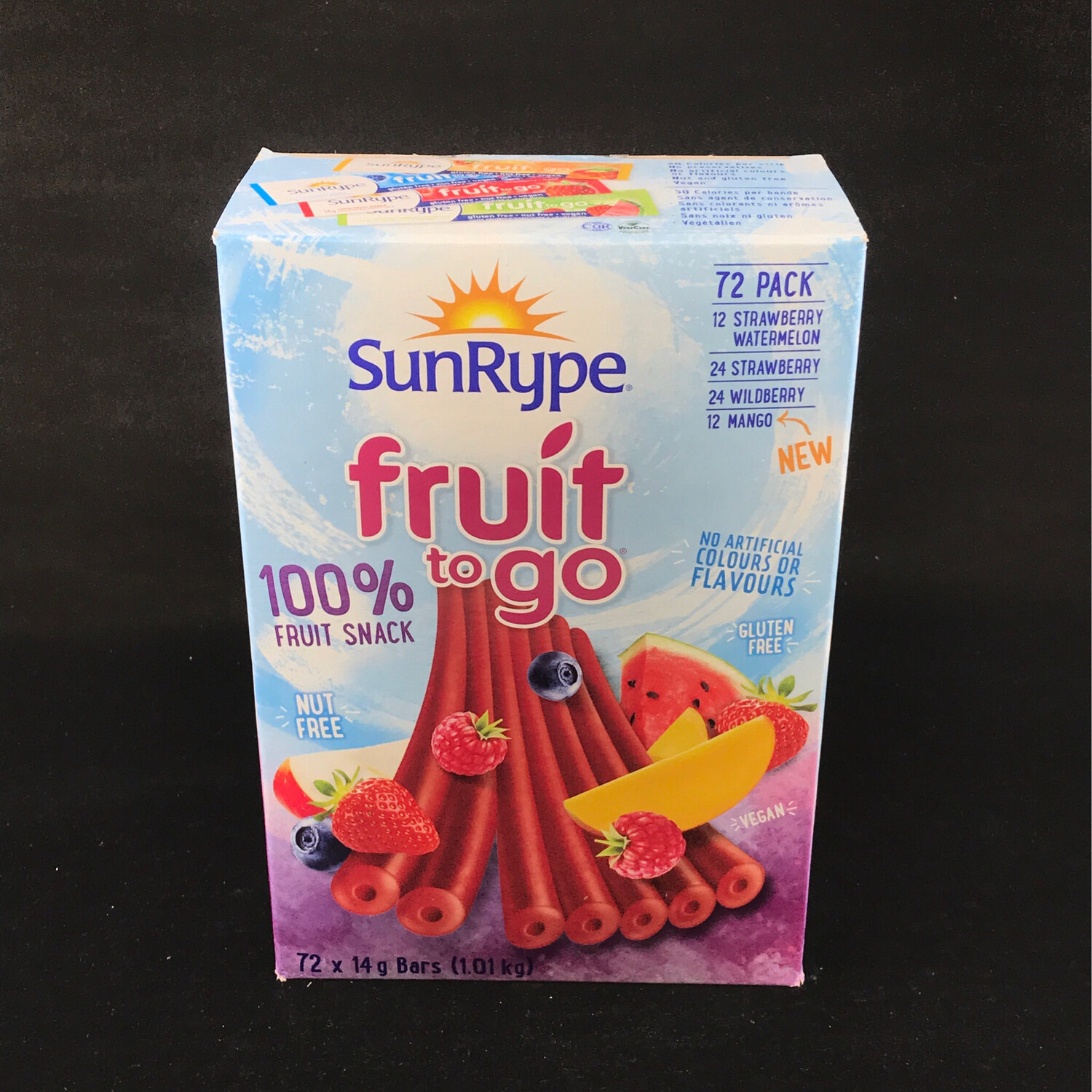 SunRype Fruit to Go Variety Pack, 72-count 水果条
