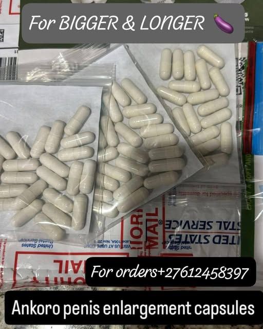 ANKORO DICK ENHANCEMENT CAPSULES MR BIGD EDITION 100% BIO AND HERBAL MADE( BEST ENLARGEMENT PRODUCT ON THE MARKET)* DELIVERY IS 24H FOR USA ORDERS*