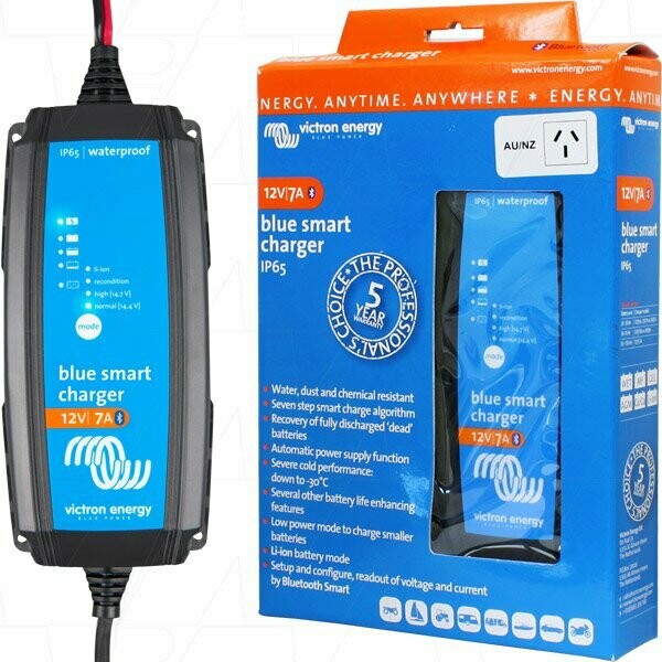 Victron Power IP65 12V 10 Amp Fully Automatic Battery Charger