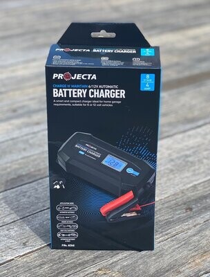 Projecta Automatic 6/12V 4 Amp 8 Stage Battery Charger