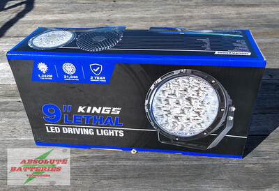 Kings Lethal 9” Premium LED Driving Lights