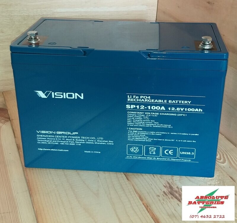 VISION SP12-100A LIFePO4