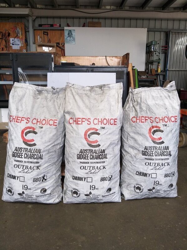 Chef's choice gidgee charcoal 19KG