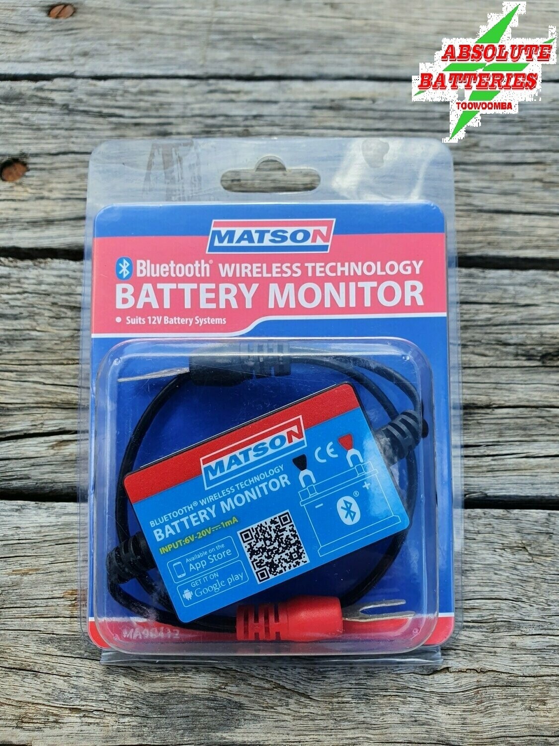 Matson Bluetooth Wireless Battery Monitor