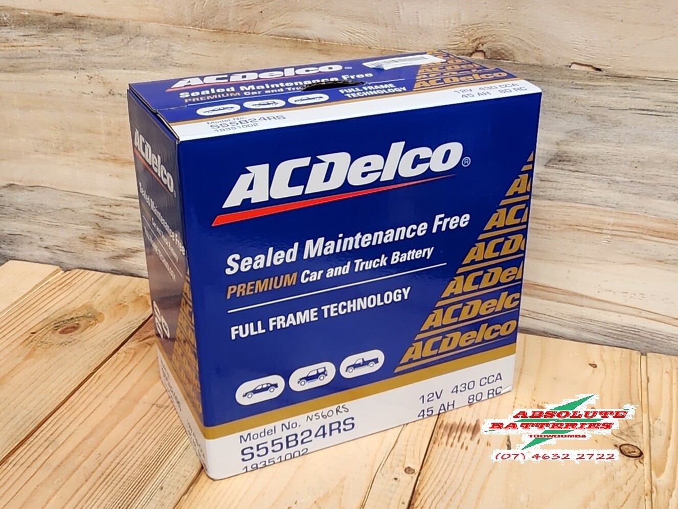 ACDELCO S55B24RS (NS60RS)