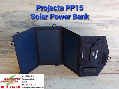 PP15 ​15W Personal Folding Solar Panel With Power Bank