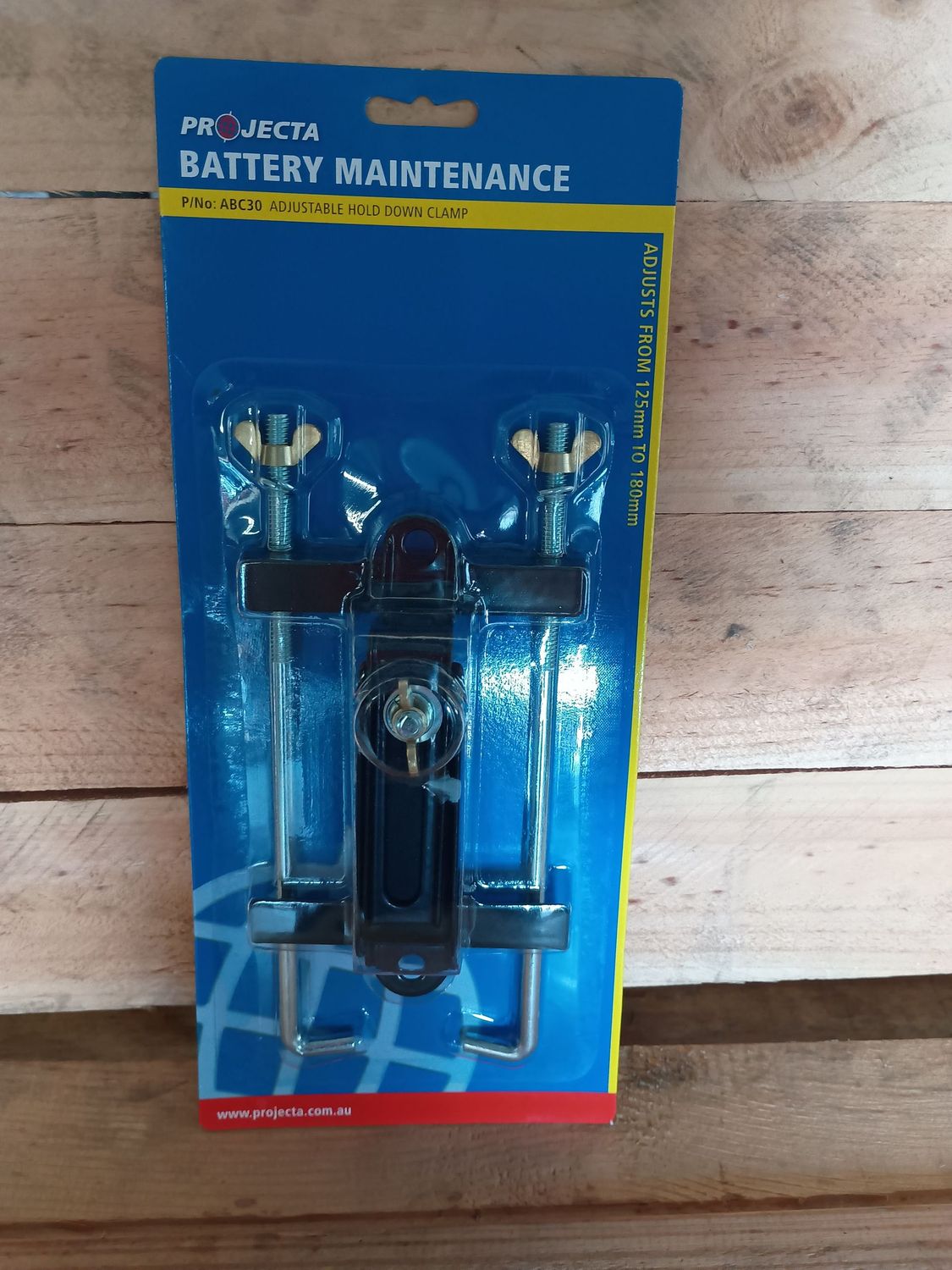 Adjustable Battery Hold Down Clamp