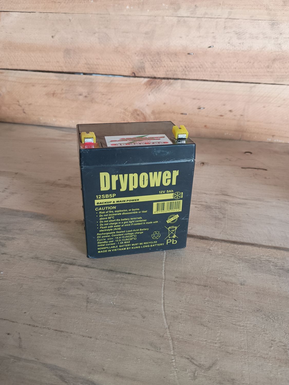 12SB5P Drypower 5AH