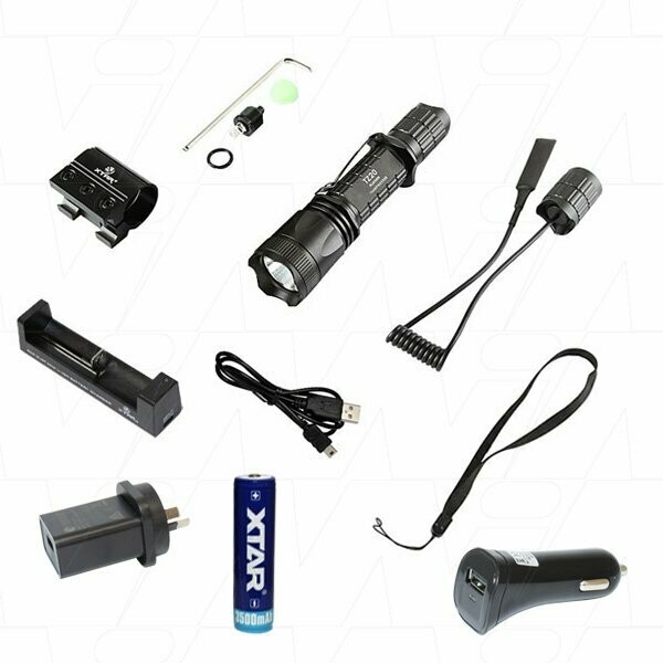 XTAR TZ20 PLATOON Tactical LED Torch Flashlight