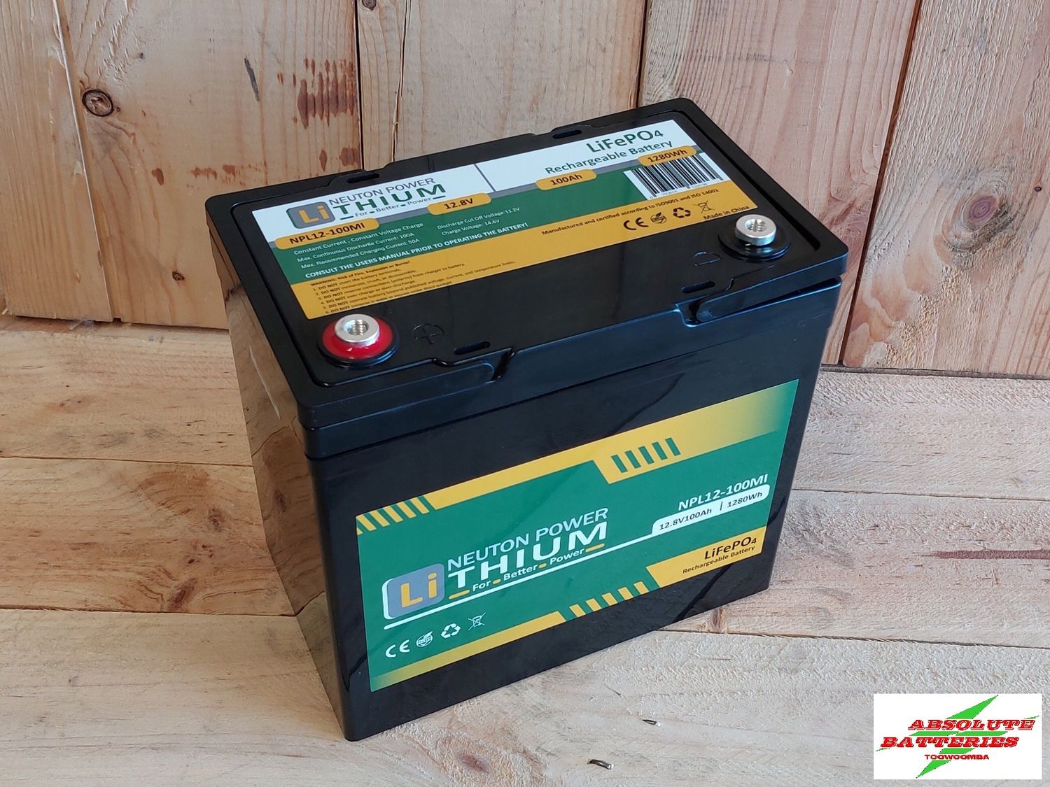 NPL12-100MI Neuton Power 12.8V 100AH LITHIUM