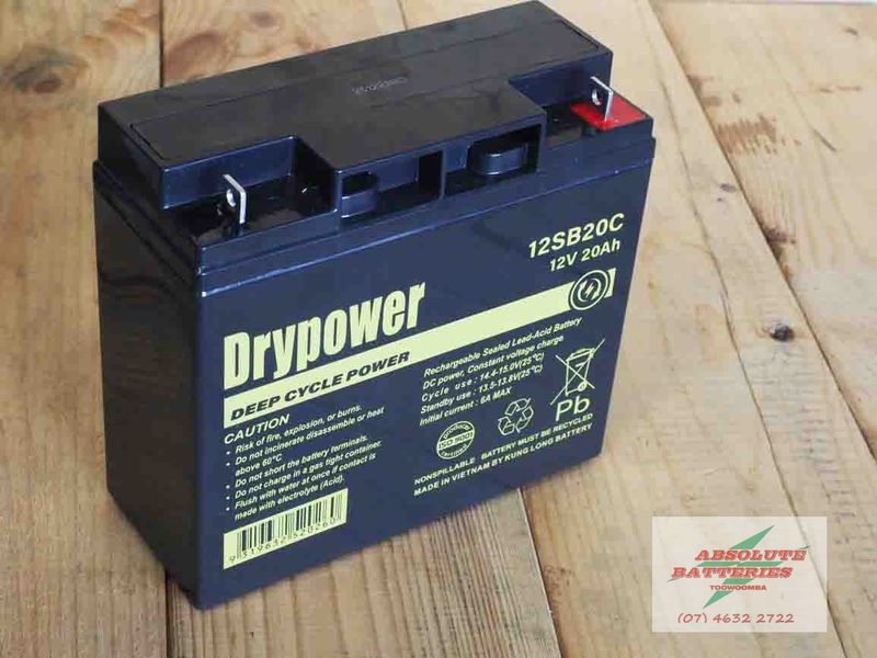 12SB20C DRYPOWER 12V 20AH AGM