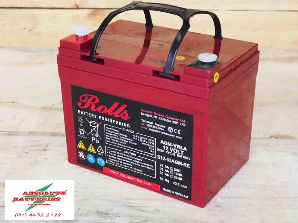 S12-33AGM-RE Rolls VRLA AGM-S