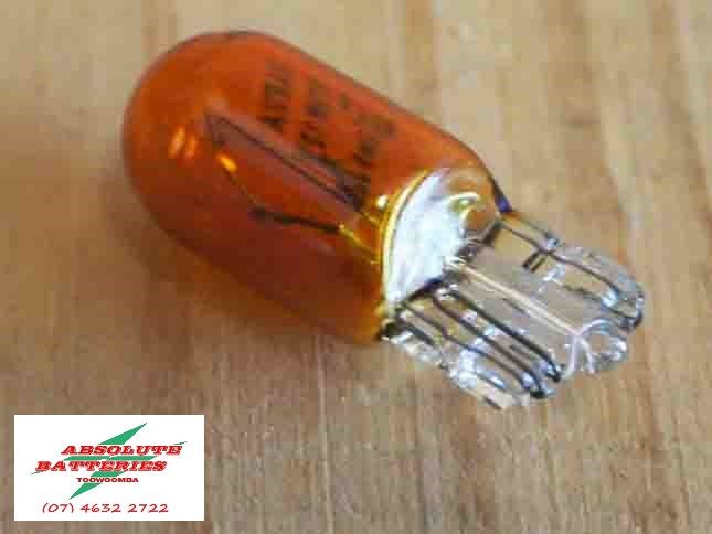 Narva 47510 T10 Amber Wedge 12V 5W Globe