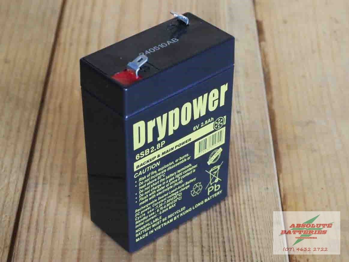 6SB2.8P DRYPOWER 2.8AH