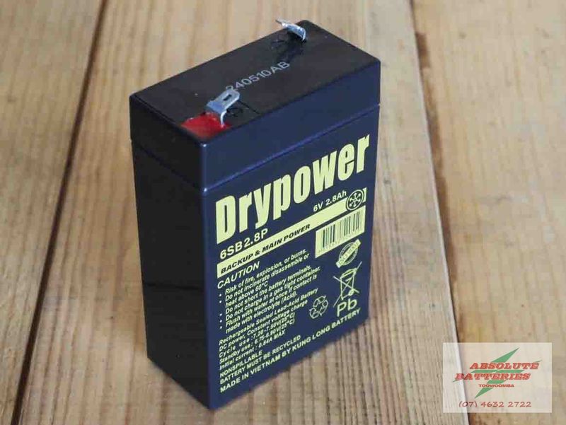 6SB2.8P DRYPOWER 2.8AH