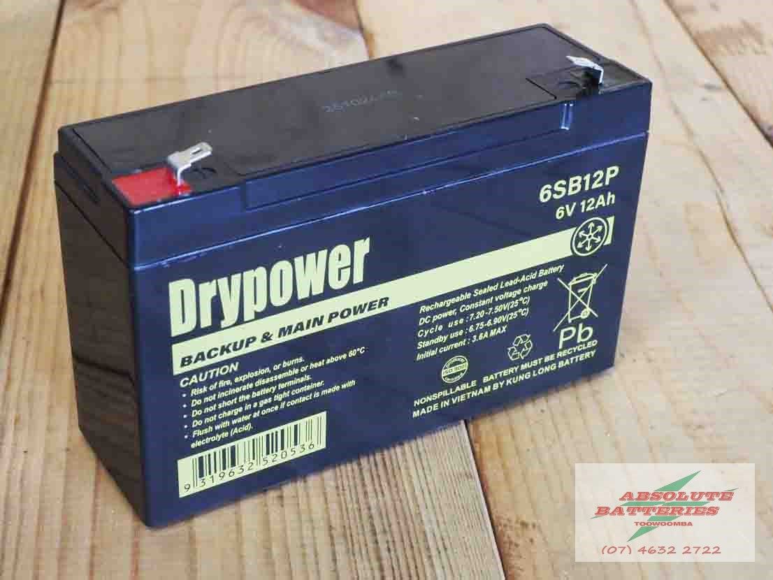6SB12P DRYPOWER 12AH