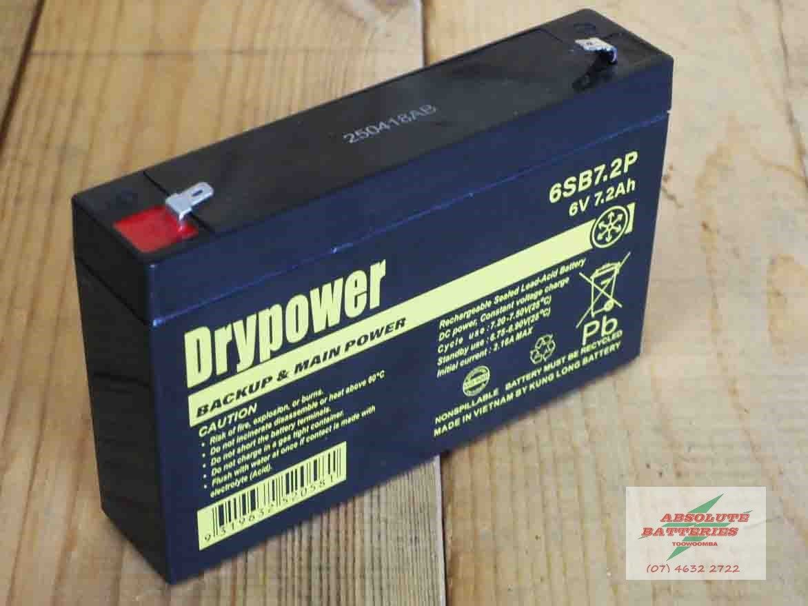 6SB7.2P DRYPOWER 7.2AH
